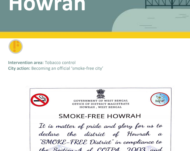 Smoke Free Howrah Success story