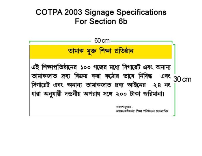 Signages 6b bengali
